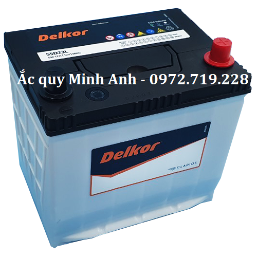 Ắc quy DELKOR 55D23L (12V - 60AH)
