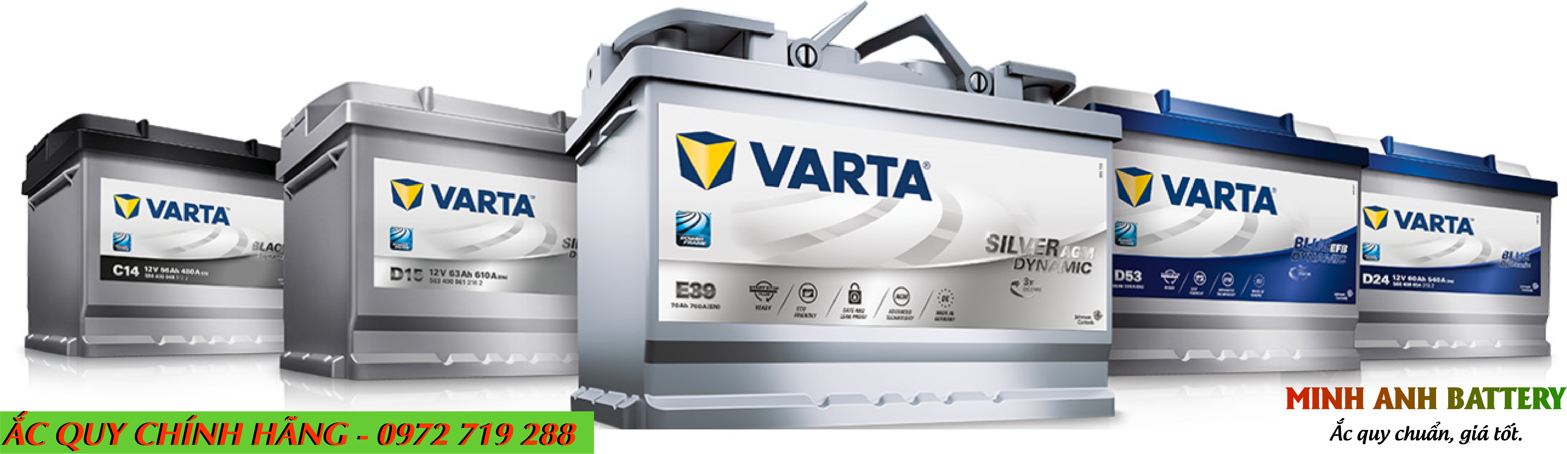 Ắc quy Varta chính hãng