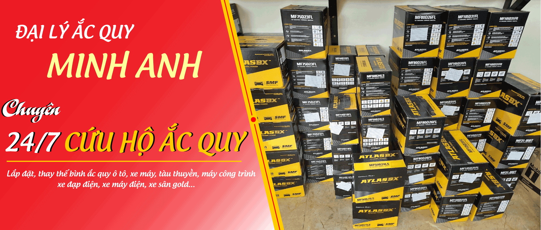 Cứu hộ ắc quy tại Thái Bình