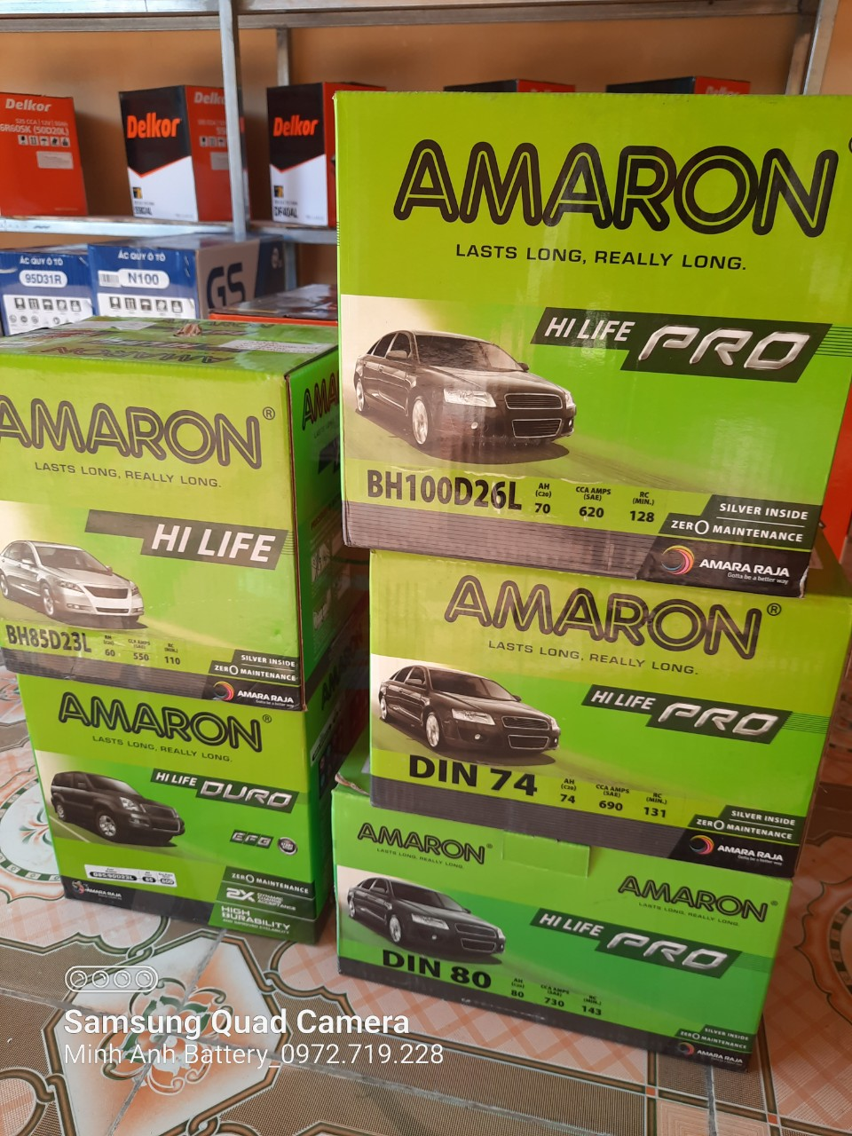 Ắc quy Amaron - ắc quy tốt nhất cho xe Lexus hiện nay Ắc quy Amaron - ắc quy tốt nhất cho xe Lexus hiện nay