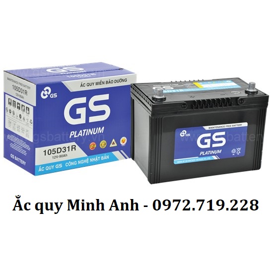 Ắc quy GS MF 105D31R (12V - 90Ah)