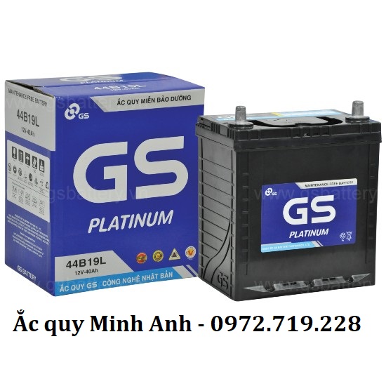Ắc quy GS MF 44B19L (12V - 40Ah)