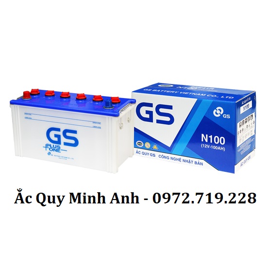 Ắc quy GS N100 (12V - 100 Ah)