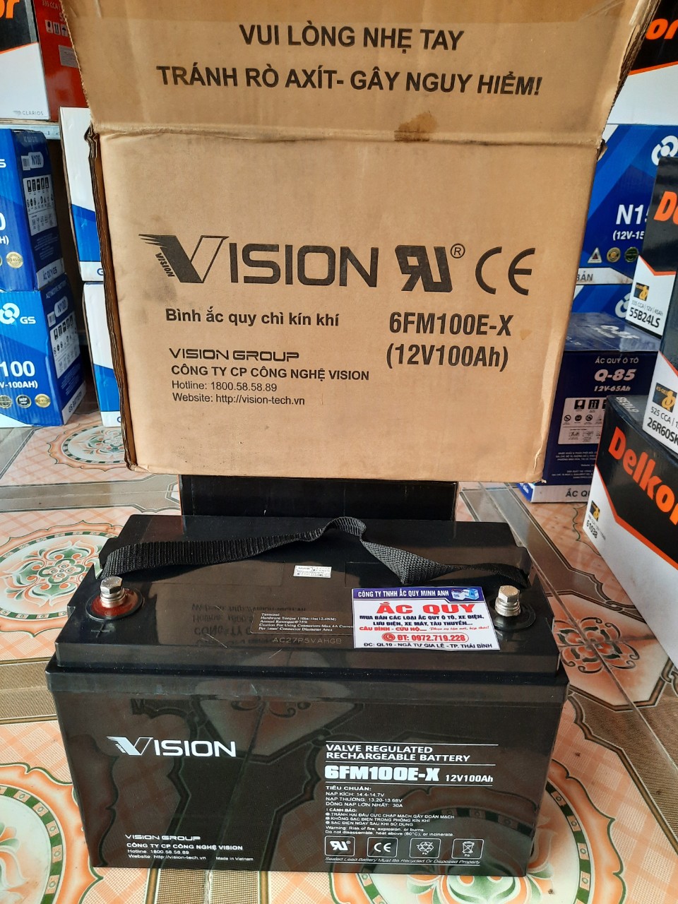 Minh Anh - dịch vụ tư vấn miễn phí sử dụng ắc quy tại Thái Bình Minh Anh - dịch vụ tư vấn miễn phí sử dụng ắc quy tại Thái Bình