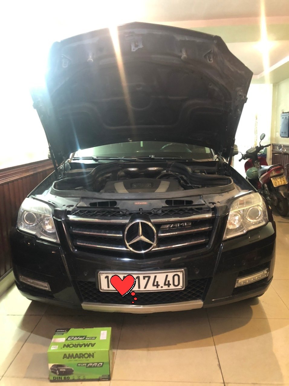 Minh Anh - Thay ắc quy tại Thái Bình cho xe Mercedes Benz Minh Anh - Thay ắc quy tại Thái Bình cho xe Mercedes Benz