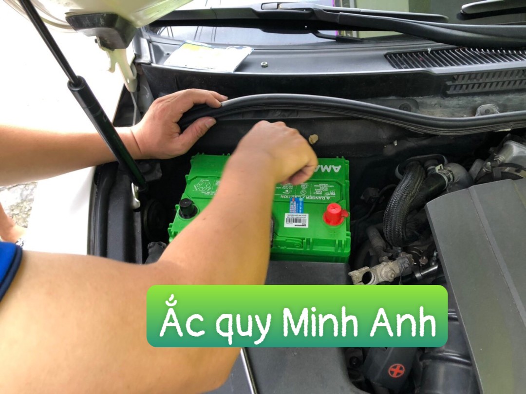 Minh Anh - thay ắc quy AMARON chính hãng cho xe AUDI Minh Anh - thay ắc quy AMARON chính hãng cho xe AUDI