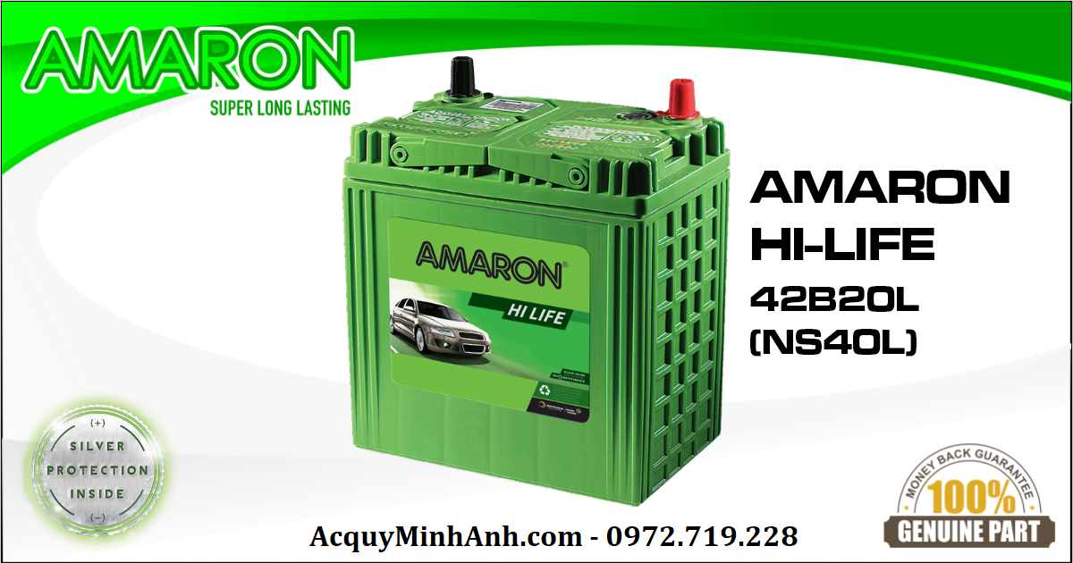Amaron BH 42B20L - ắc quy Huyndai I10 tốt nhất Amaron BH 42B20L - ắc quy Huyndai I10 tốt nhất
