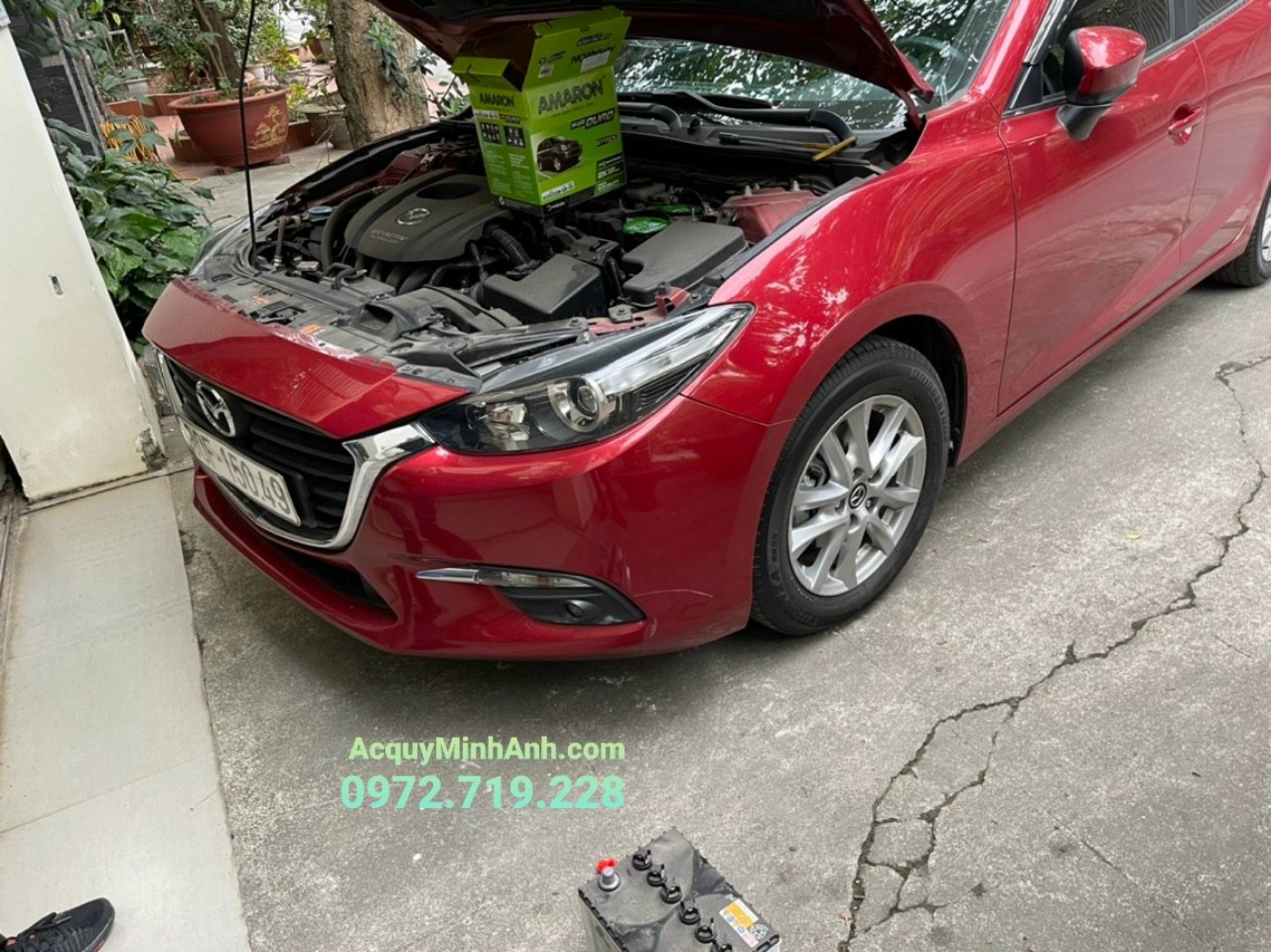 Minh Anh - Thay ắc quy xe Mazda tận nơi tại Thái Bình Minh Anh - Thay ắc quy xe Mazda tận nơi tại Thái Bình