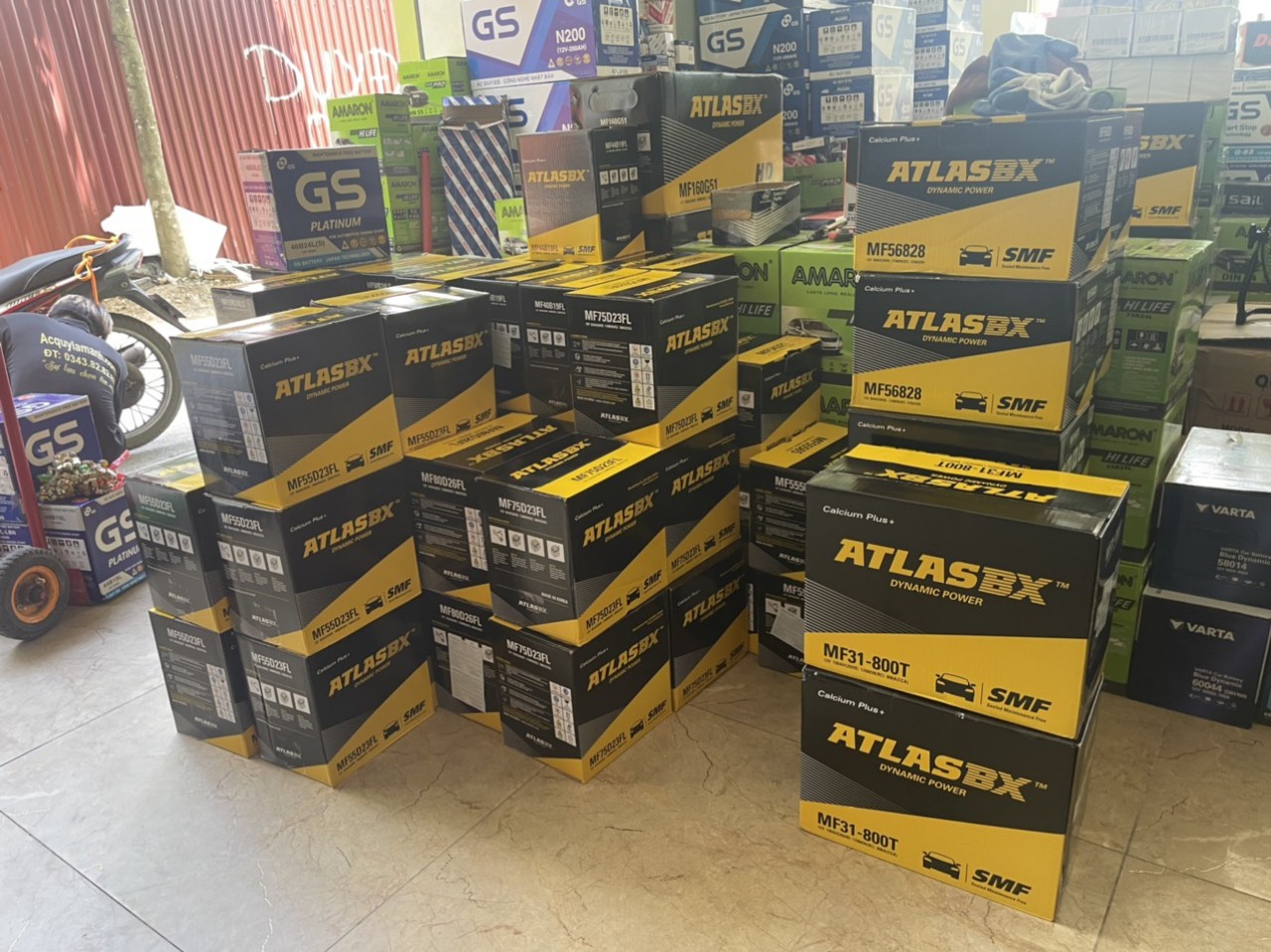 Ắc quy Atlas Bx luôn sẵn hàng tại kho Minh Anh để phục vụ Quý khách Ắc quy Atlas Bx luôn sẵn hàng tại kho Minh Anh để phục vụ Quý khách