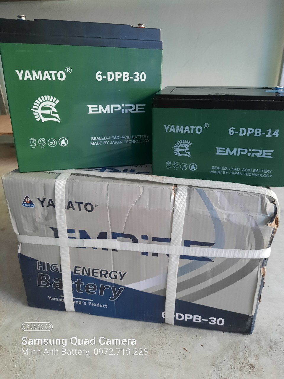 Ắc quy Yamato cho xe đạp điện, xe máy điện tốt nhất hiện nay Ắc quy Yamato cho xe đạp điện, xe máy điện tốt nhất hiện nay