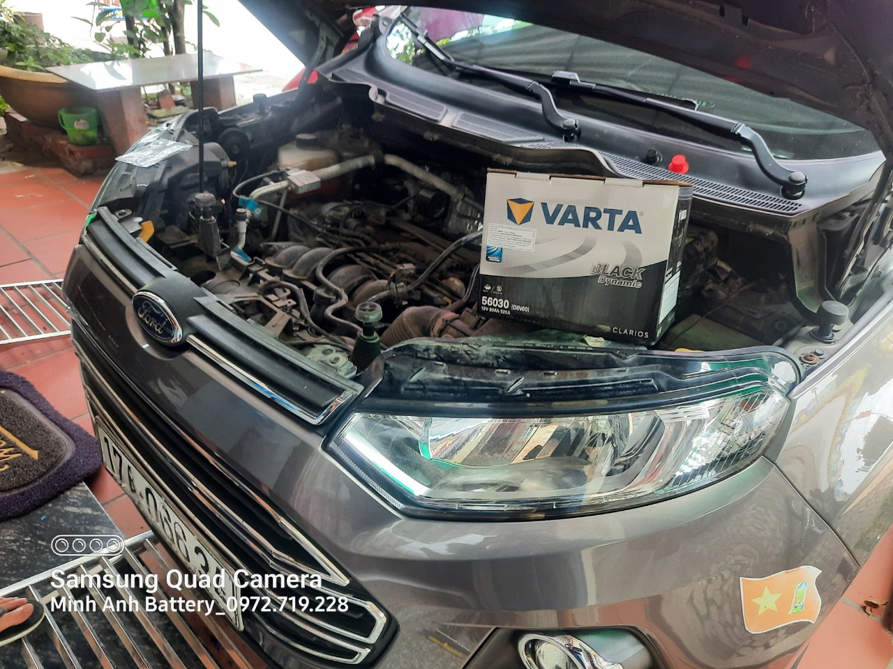 Minh Anh - Thay ắc quy xe Ford Ecosport tận nơi tại Thái Bình Minh Anh - Thay ắc quy xe Ford Ecosport tận nơi tại Thái Bình