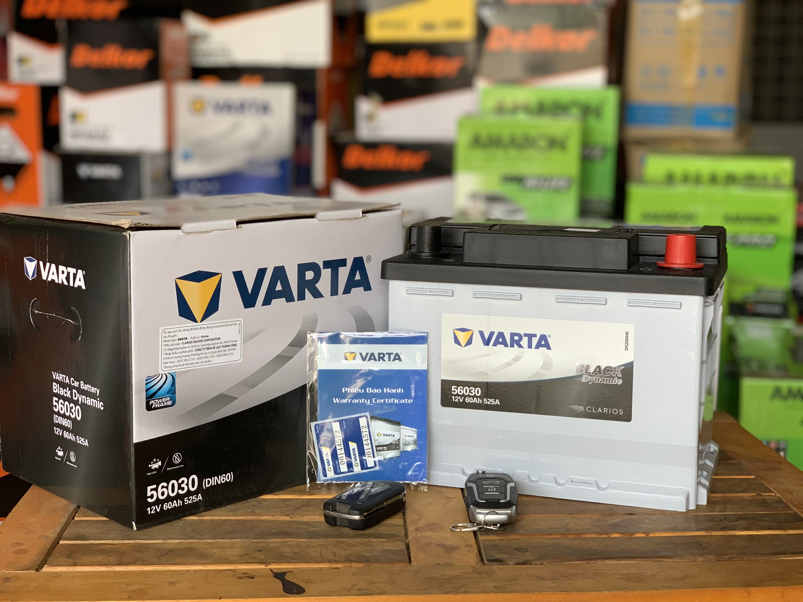 Minh Anh - Ắc quy Varta 56030 cho xe hyundai sản xuất từ 2012 đến nay Minh Anh - Ắc quy Varta 56030 cho xe hyundai sản xuất từ 2012 đến nay