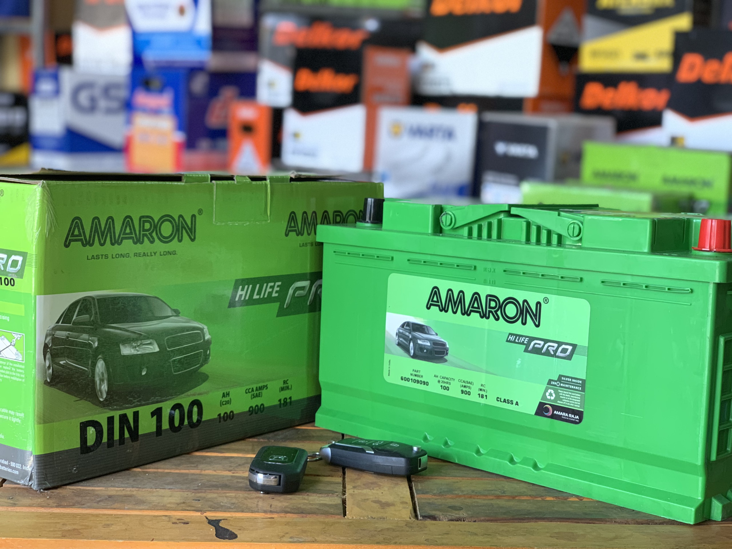 Đại Lý Ắc Quy Minh Anh - Ắc quy Amaron DIN 100Ah phù hợp cho xe Kia K9 Đại Lý Ắc Quy Minh Anh - Ắc quy Amaron DIN 100Ah phù hợp cho xe Kia K9