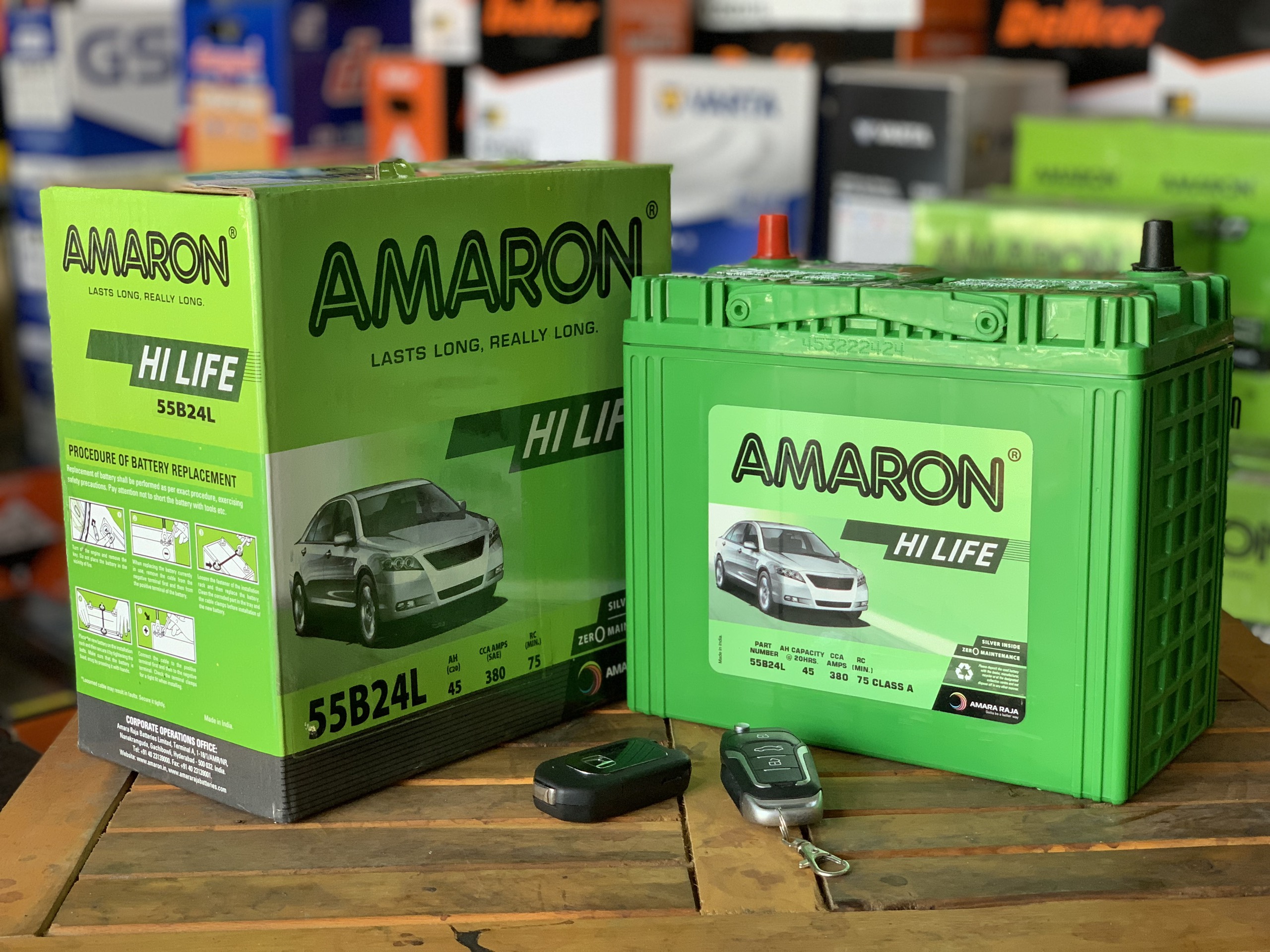 Minh Anh - Ắc quy Amaron có mã 55B24L (60AH) tốt nhất cho xe Mitsubishi Xpander Cross Minh Anh - Ắc quy Amaron có mã 55B24L (60AH) tốt nhất cho xe Mitsubishi Xpander Cross