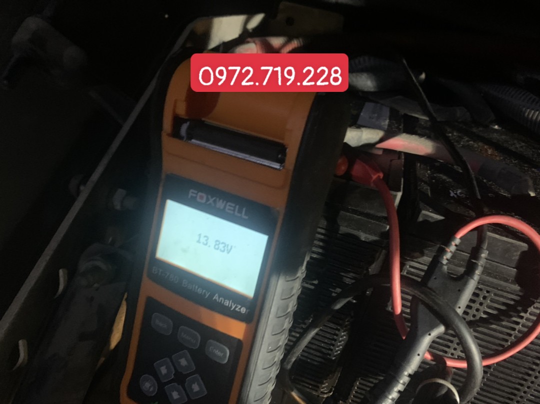 Ắc quy Minh Anh đo kiểm tra ắc quy trước và sau khi thay thế Ắc quy Minh Anh đo kiểm tra ắc quy trước và sau khi thay thế