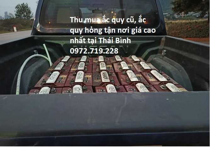 Đại lý thu mua ắc quy cũ tận nơi, giá cao nhất tại Thái Bình Đại lý thu mua ắc quy cũ tận nơi, giá cao nhất tại Thái Bình