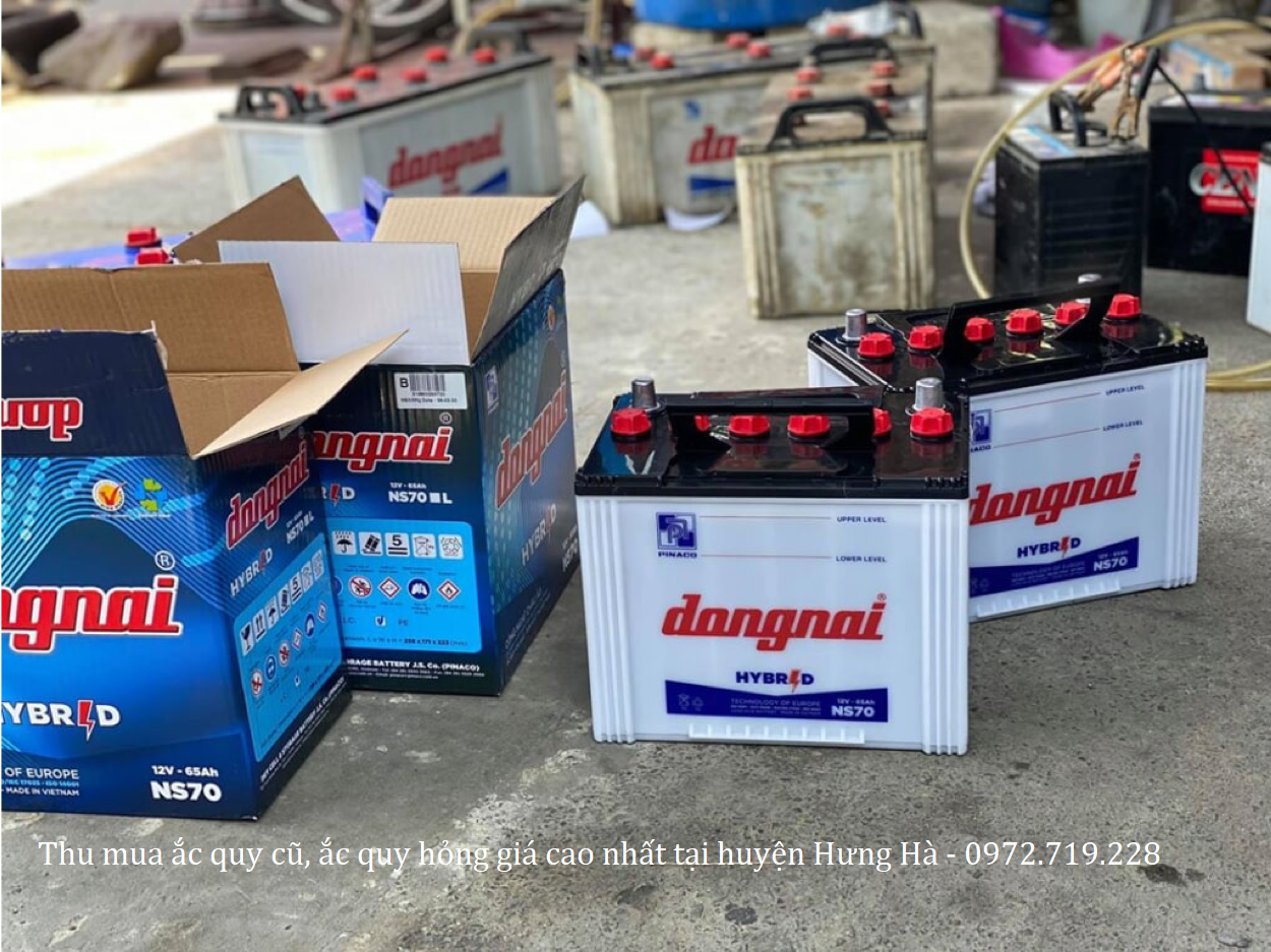 Thu mua ắc quy cũ, ắc quy hỏng tận nơi tại huyện Hưng Hà Thu mua ắc quy cũ, ắc quy hỏng tận nơi tại huyện Hưng Hà