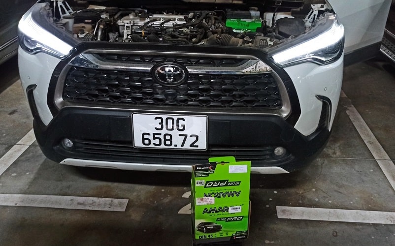 Minh Anh thay ắc quy xe Toyota corolla cross tận nơi Thái Bình Minh Anh thay ắc quy xe Toyota corolla cross tận nơi Thái Bình