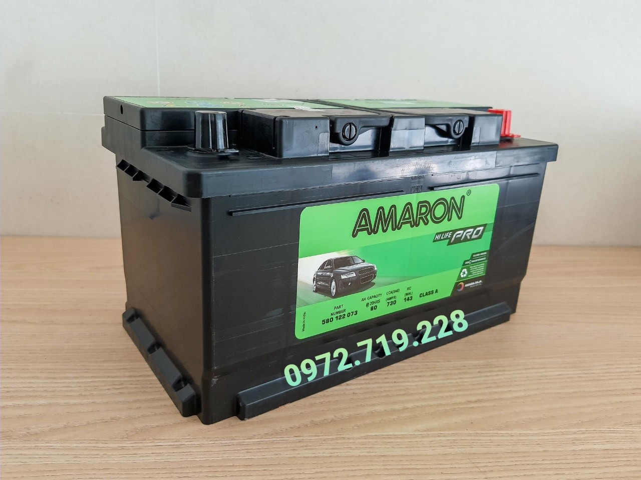 Ắc quy Amaron Din 80 cao cấp chính hãng tại Thái Bình Ắc quy Amaron Din 80 cao cấp chính hãng tại Thái Bình