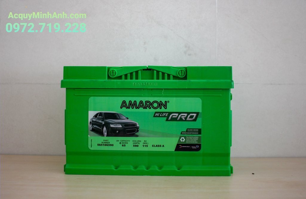 Ắc quy Amaron Din 65 (12V - 65Ah)