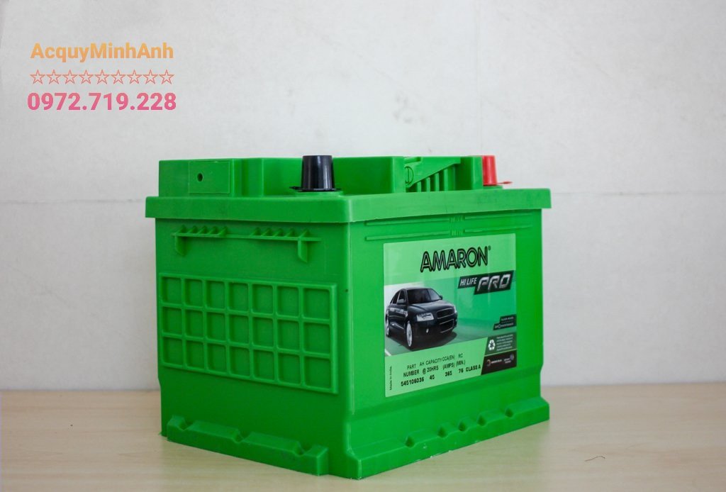 Ắc quy Amaron Din 45 (12V - 45Ah)