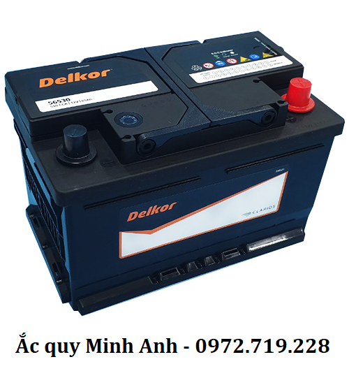 Ắc quy Delkor DIN 56530 (12V - 65Ah)