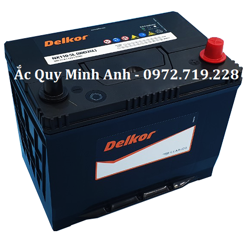 Ắc Quy Delkor 80D26L (12V - 70AH)