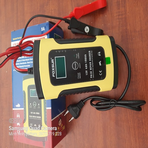 Sạc ắc quy Foxsua 12V - 5Ah thông minh